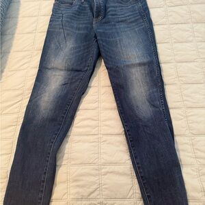 Madewell Dark Blue Skinny Jeans